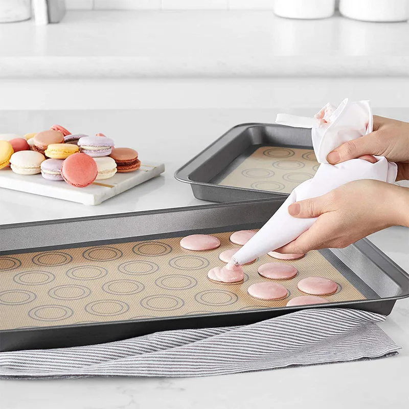 Reusable Silicone Baking Mat Nonstick Heat Resistant Oven Mat Cake Cookie Baking Mat