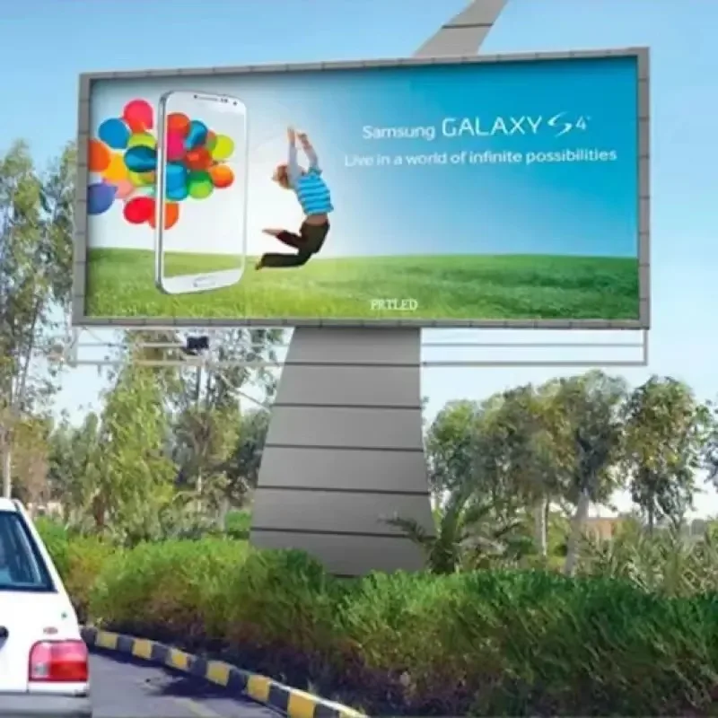 P2.5 Metal Cabinet Spherical LED Display Creative Full Color Screen For Outdoor Commercial Shape Advertising