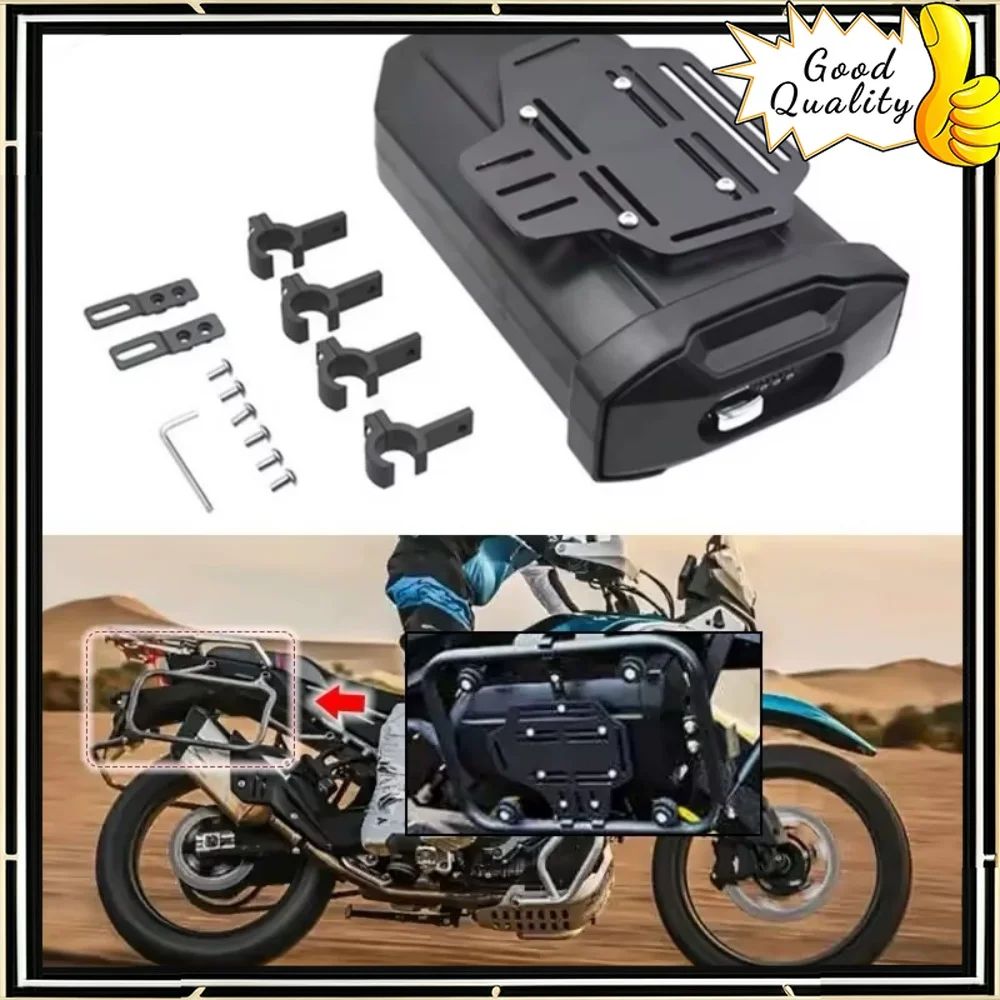 

Fit For CFMOTO MT800 800MT 650MT 450MT 800 650 450 MT Universal Motorcycle Toolbox Concealed 3.8 Liters Storage Box Accessories