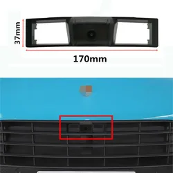 YIFOUM HD Car Front View Parking Night Vision Positive Waterproof Logo Camera For Porsche Macan 95B 2018 2019 2020