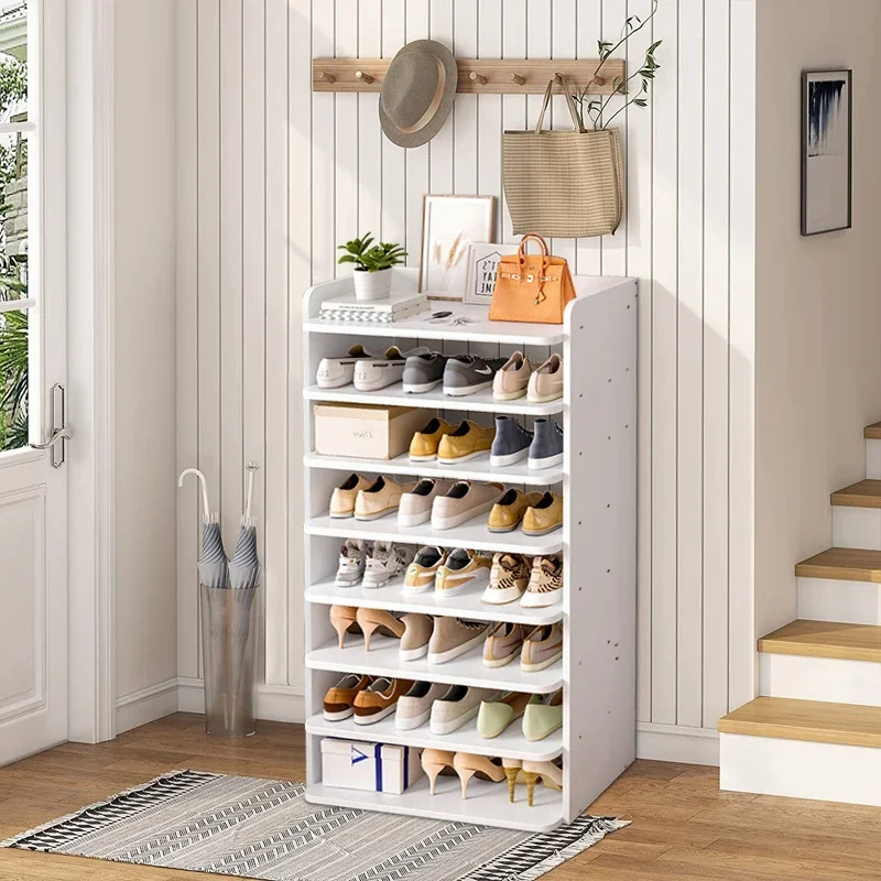 Multi Tier Shoe Rack for Entryway Shoes Storage Organizer Shelf Home Decoration Cabinet