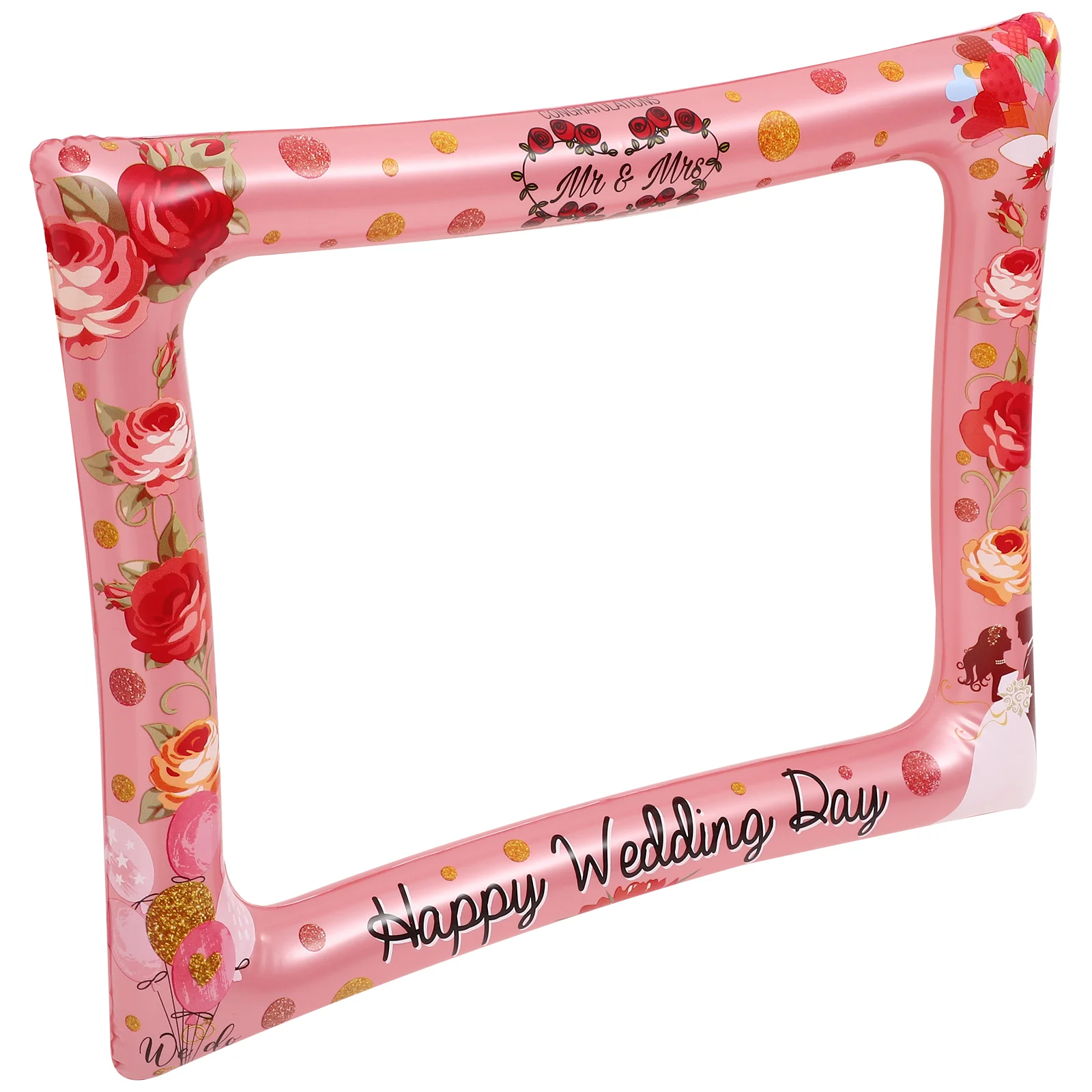 Handheld Photo Frame Props Decoration Reception Wedding Party Decorations Inflatable Booth Setting