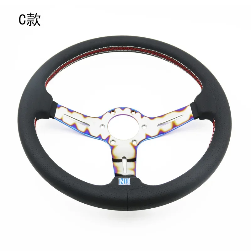 Hot Sale Iron material JDM Steering Wheel Universal Racing Car Accessories