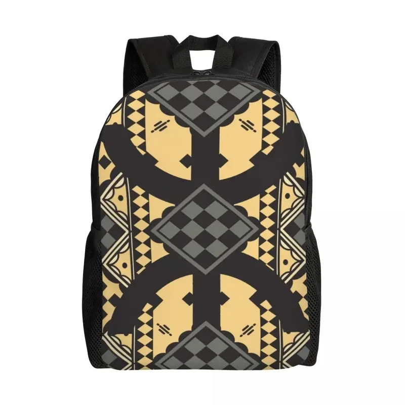 

Kabyle Pottery Patterns Backpack for Men Women School College Student Bookbag Fits 15 Inch Laptop Berber Amazigh Ethnic Bags