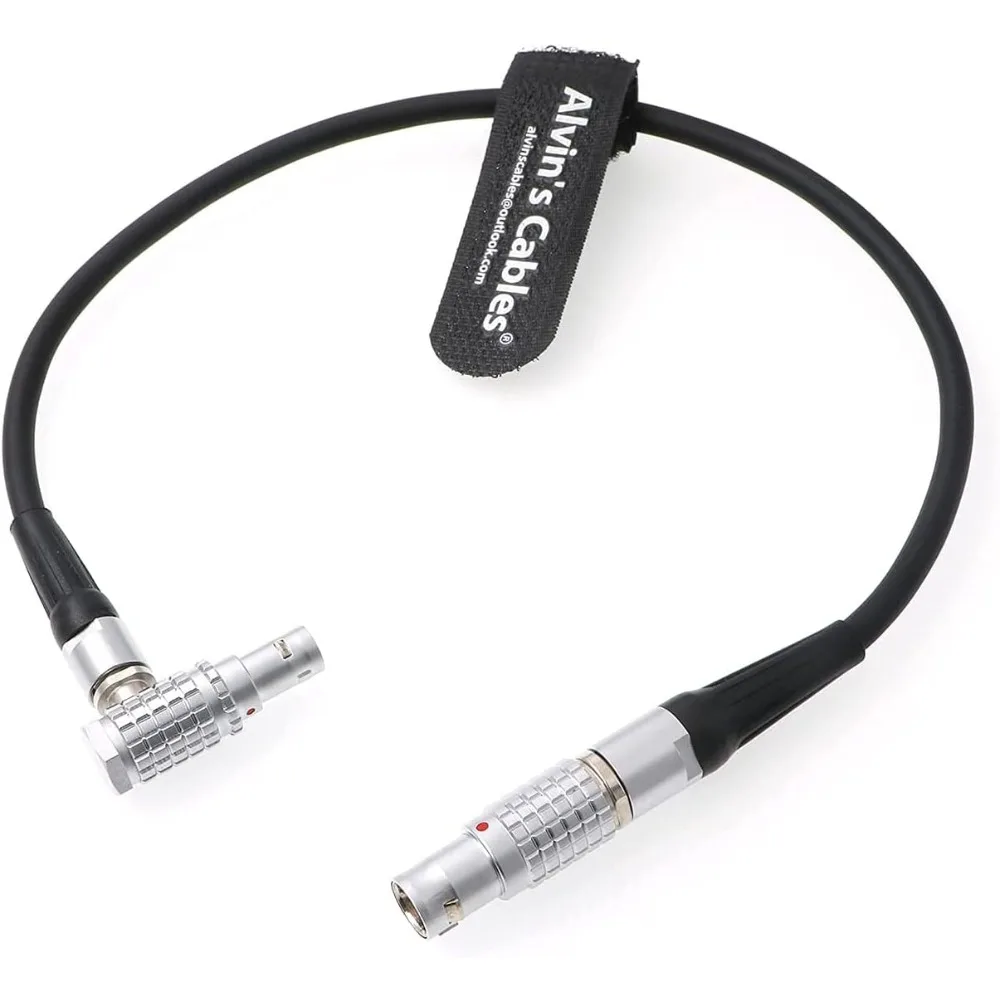 Alvin's Cables 6 Pin Male to 2 Pin Male Power Cable for DJI Ronin 2 Gimbal Stabilizer Teradek ARRI RED SmallHD Paralinx Preston