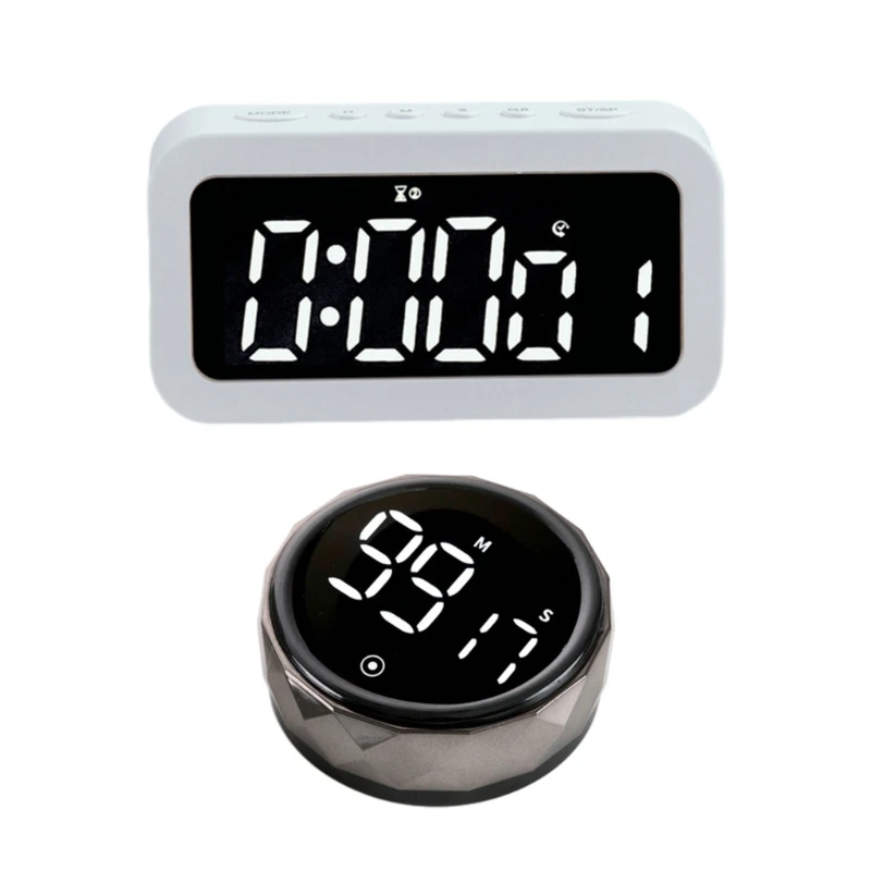 Cooking Timer with Magnetic Large Display Cooking Timer Digital Kitchen Timer Suitable for Kitchen Sports and Work