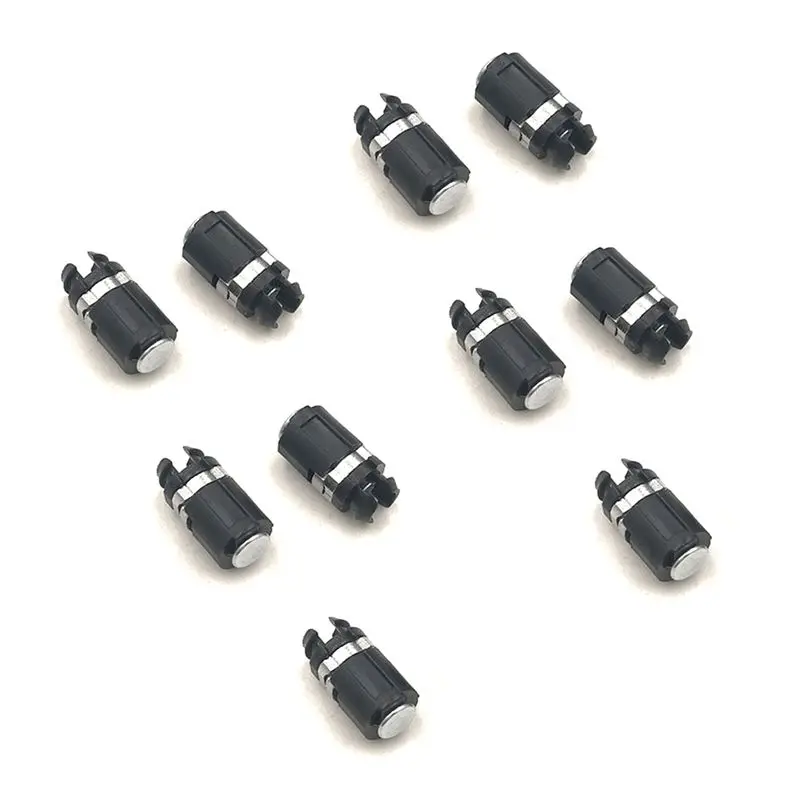B92B For GBA SP Replacement Hinge Rotating Shaft Spindle Hinge Set for Gameboy Advance SP - Durable ABS Black 10 Pack