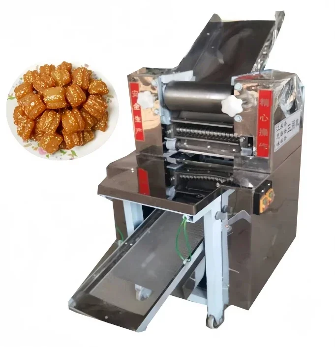 

High Performance Dough Cutting Chinchin Making Machine Cubes Polished Glutinous Rice Snack Strips Cutting Machine Cutter Machine