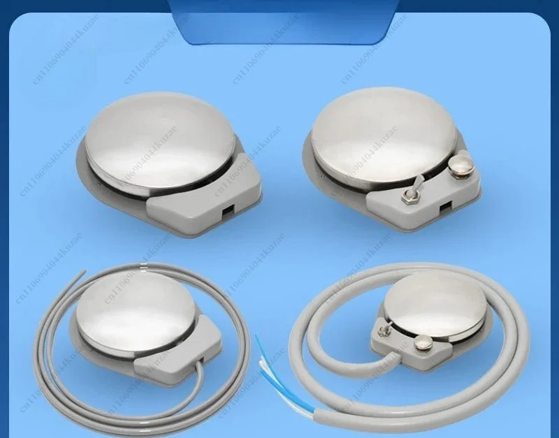 Circular Tube Foot Control Foot Switch, Dental Chair Replacement Part, Heavy Duty Round Foot Pedal for Dental Equipment