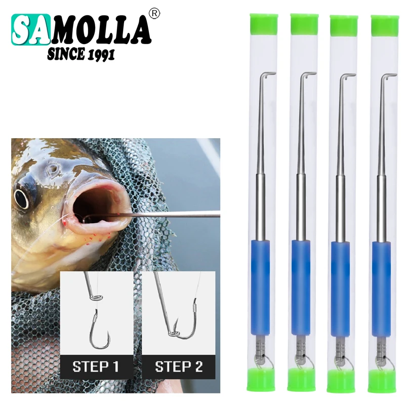 Destacador De Gancho De Pesca De Aço Inoxidável, Dispositivo De Desacoplamento Rápido, Ferramentas De Equipamento De Pesca Portátil, Extrator De Segurança