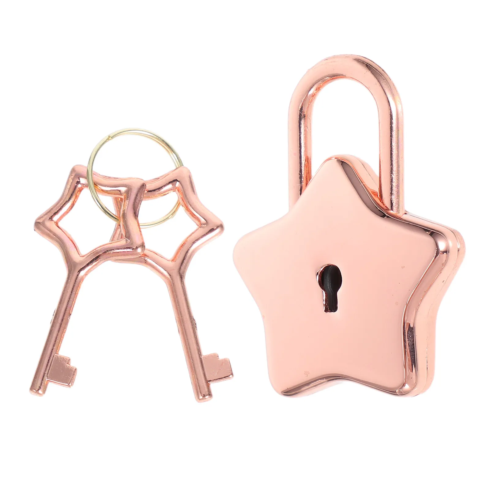 Padlock Premium Metal Key Lock for Diary Notebook Luggage Backpack DIY Decoration Small Space Saving Security Lock