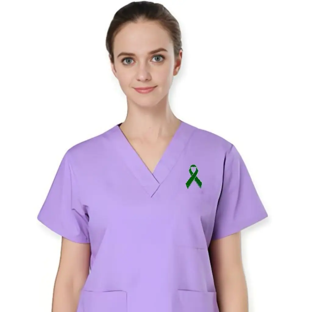 5/10/50/100Pcs Green Ribbon Pins Mental Health Awareness Enamel Lapel Pins Green Ribbon Brooch Hope