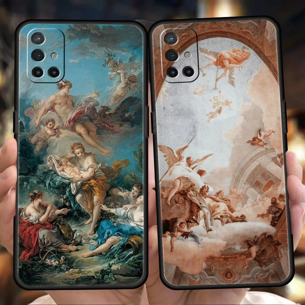 Classical Aesthetic Art Phone Case for Oneplus 11 10T Nord N100 N10 10 7 8 9 9R 7T 8T N200 CE 2 9RT Pro 5G Silicone Cover Shell