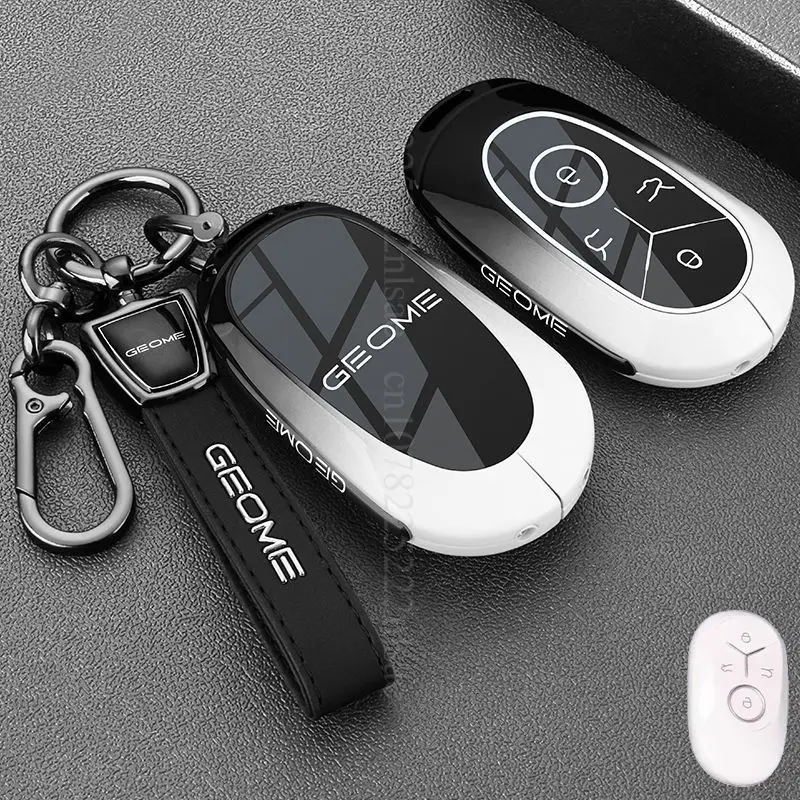 Zinc alloy Key Fob Cover Full Protection  Anti-Scratch Car Key Case European Accessories FOR Geely EX2  Geome XINGYUAN 2025 2026