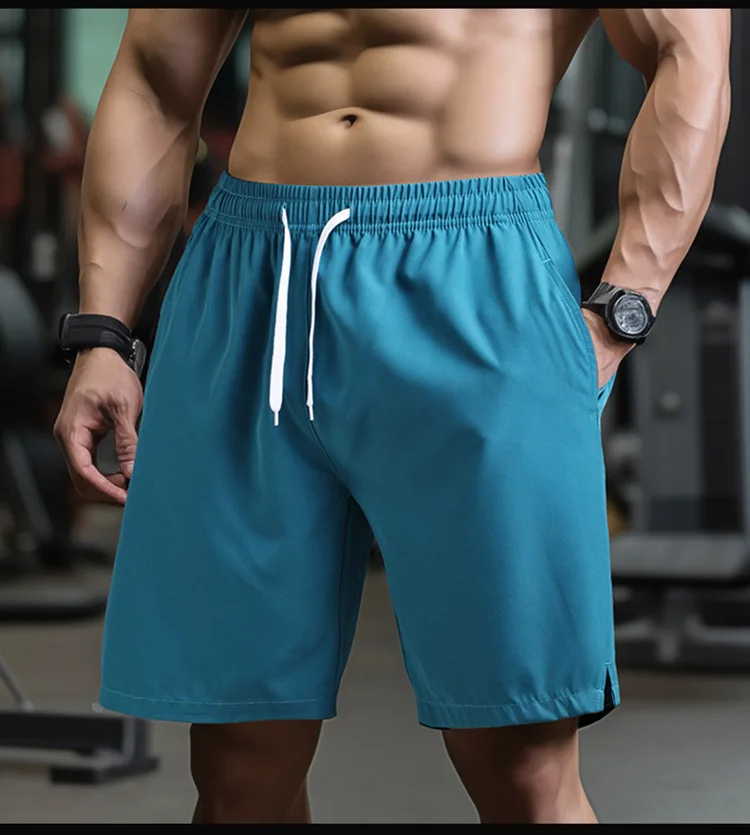 Summer Men's Fitness Shorts Sports Quick-drying Moisture-absorbing Loose Oversized Jogging Shorts for Male Board Beach Pants
