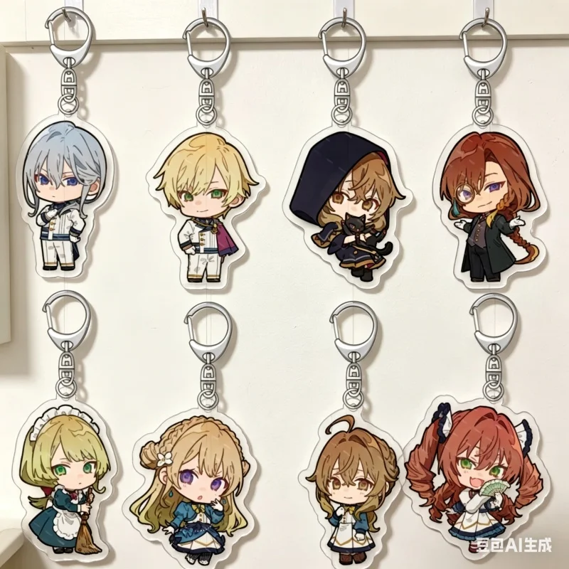 

The Silent Witch Monica Nox Acrylic Keychain Stand Desktop Decoration Anime Collectible Ornament Gift for Fans