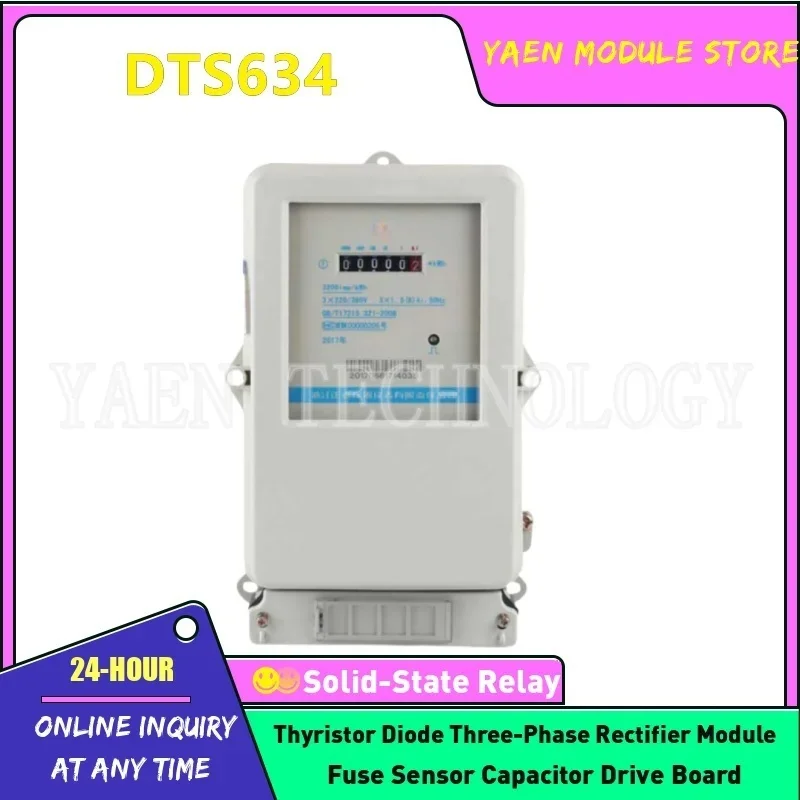 

DTS634 NEW ORIGINAL Three phase four wire electric meter IN STOCK