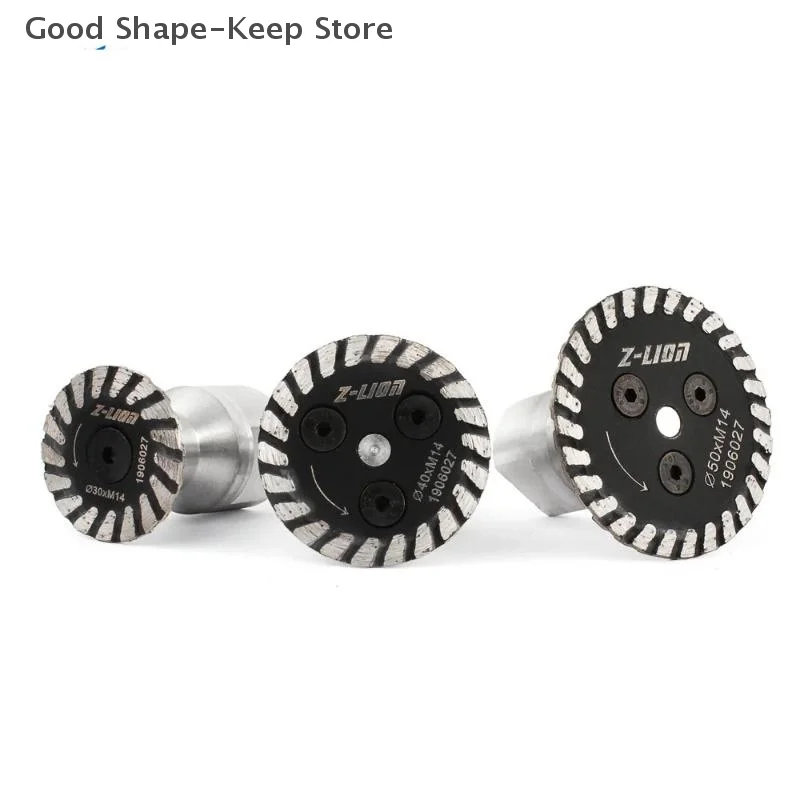 Mata Gergaji Mini Berbahan Intan dengan Turbo-Charged, Dapat Dilepas untuk Perawatan Mudah, Sempurna untuk Mengukir Batu termasuk Marmer dan Granit