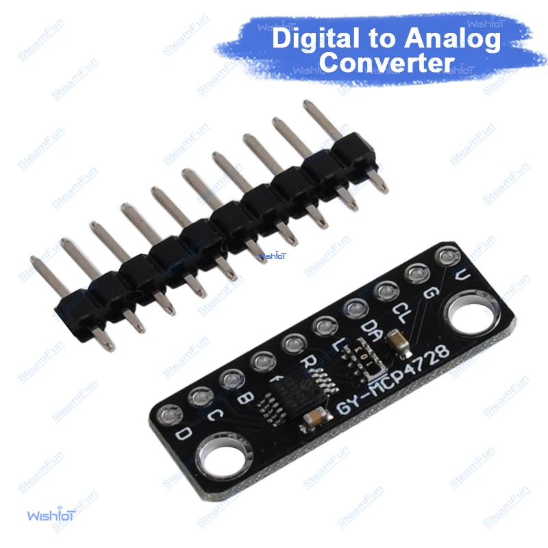 MCP4728 12 Bit Quad…