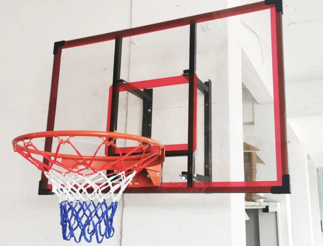 Высококачественная настенная баскетбольная доска из закаленного стекла для ПК, баскетбольная доска 2025