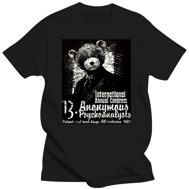 Anonymous Psychoanalysts T-Shirt Mens Womens Xmas Christmas Gift Present Funny Top Quality Tee Shirt