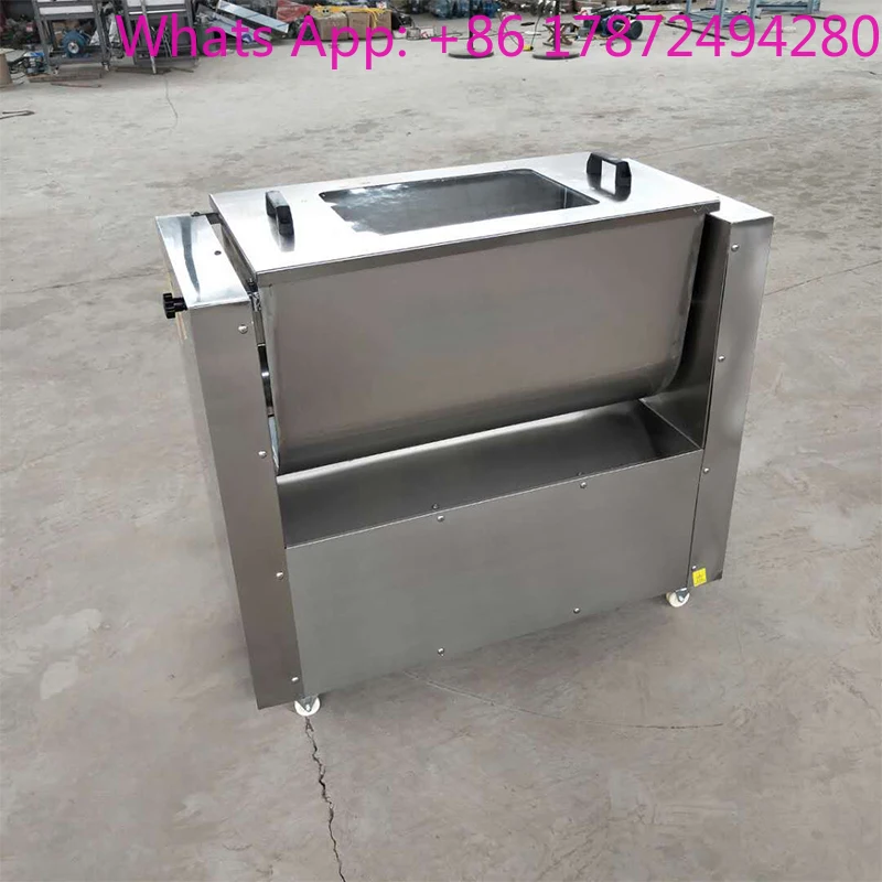 Multifunctional 220v Commercial Stainless Steel Stuffing Machine, Horizontal for Dumpling Stuffing and Sausage
