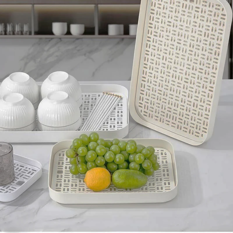 

1Pc Double Layer Dish Drainer Plate Vegetable Fruit Tray Baby Bottle Storage Drying Rack Sink Drain Rack Kitchen Supplies