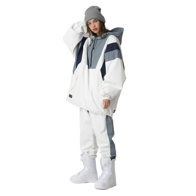 New Men's And Women's Snowboard Skiing Suit, Harun Style Waterproof Windproof Snowboard Suit Сноуборд костюм