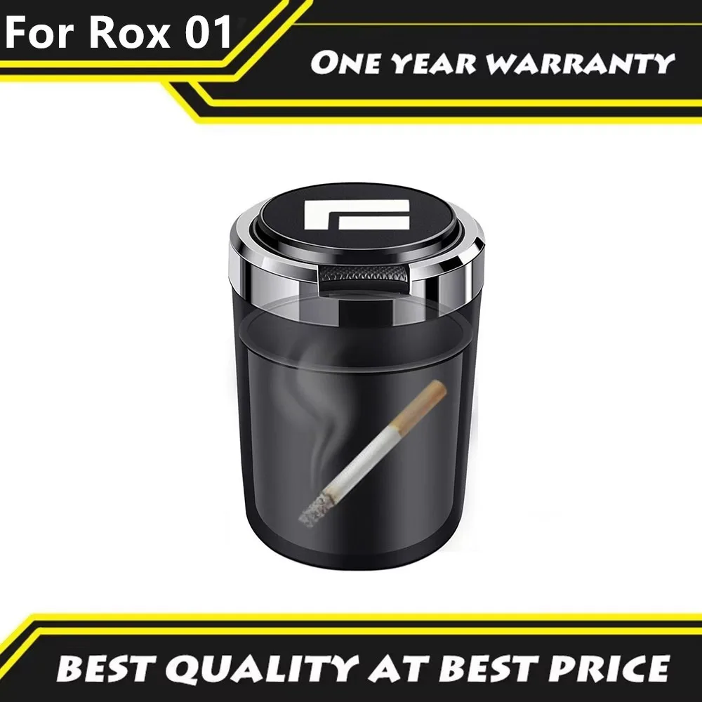 For BAIC JISHI Polestones 01 ROX car ashtray with lid metal inner liner flame retardant multifunctional car ashtray interior