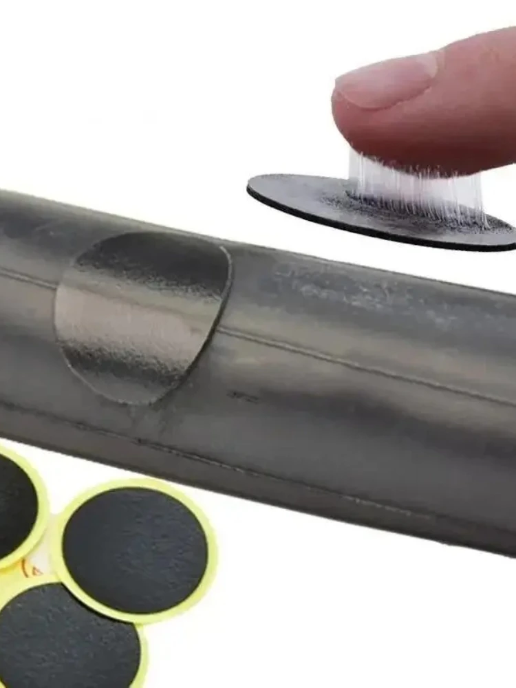 AliExpress NONE Self-Adhesive Tire Repair Patches No Glue Required for Bicycle and Motorcycle Tubes Quick Puncture Fix Cycling Emergency Kit