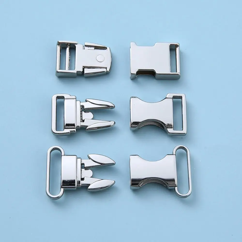 Zinc Alloy Release Buckles Hardware 13mm/15mm/19mm/20mm/25mm Paracord Bracelet Buckles Outdoor Backpack Bags Outdoor Tool Parts