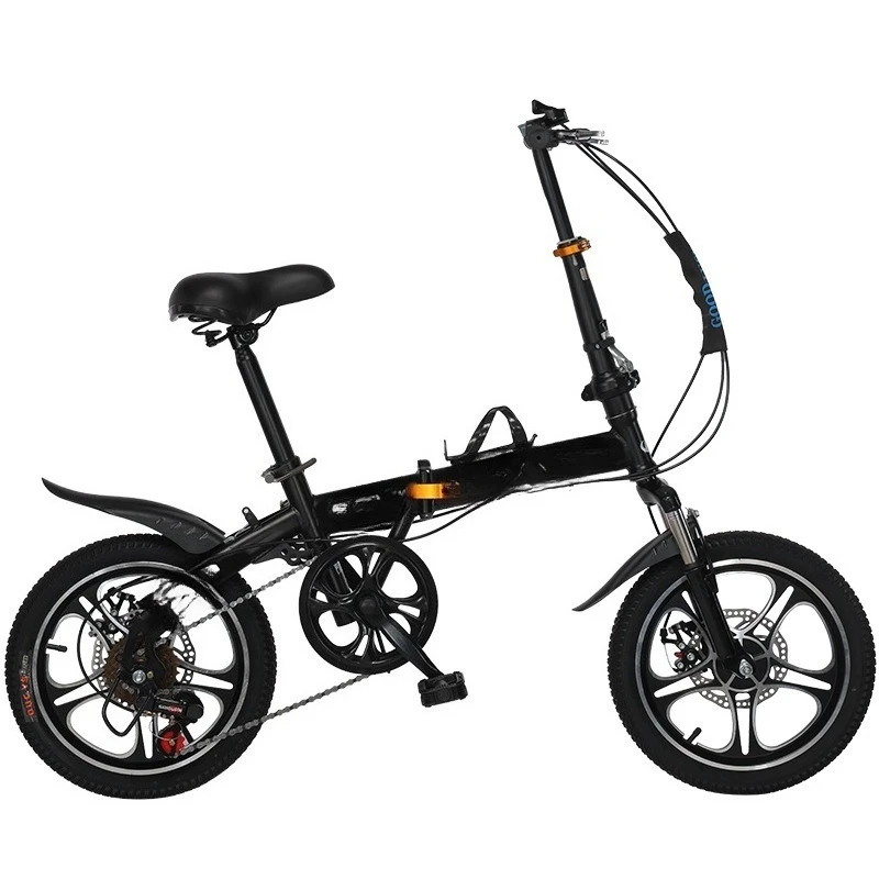 Foldable Bicycle 20 Inch for Adults Lightweight Multi Speed Student Bike for Men and Women Perfect Gift