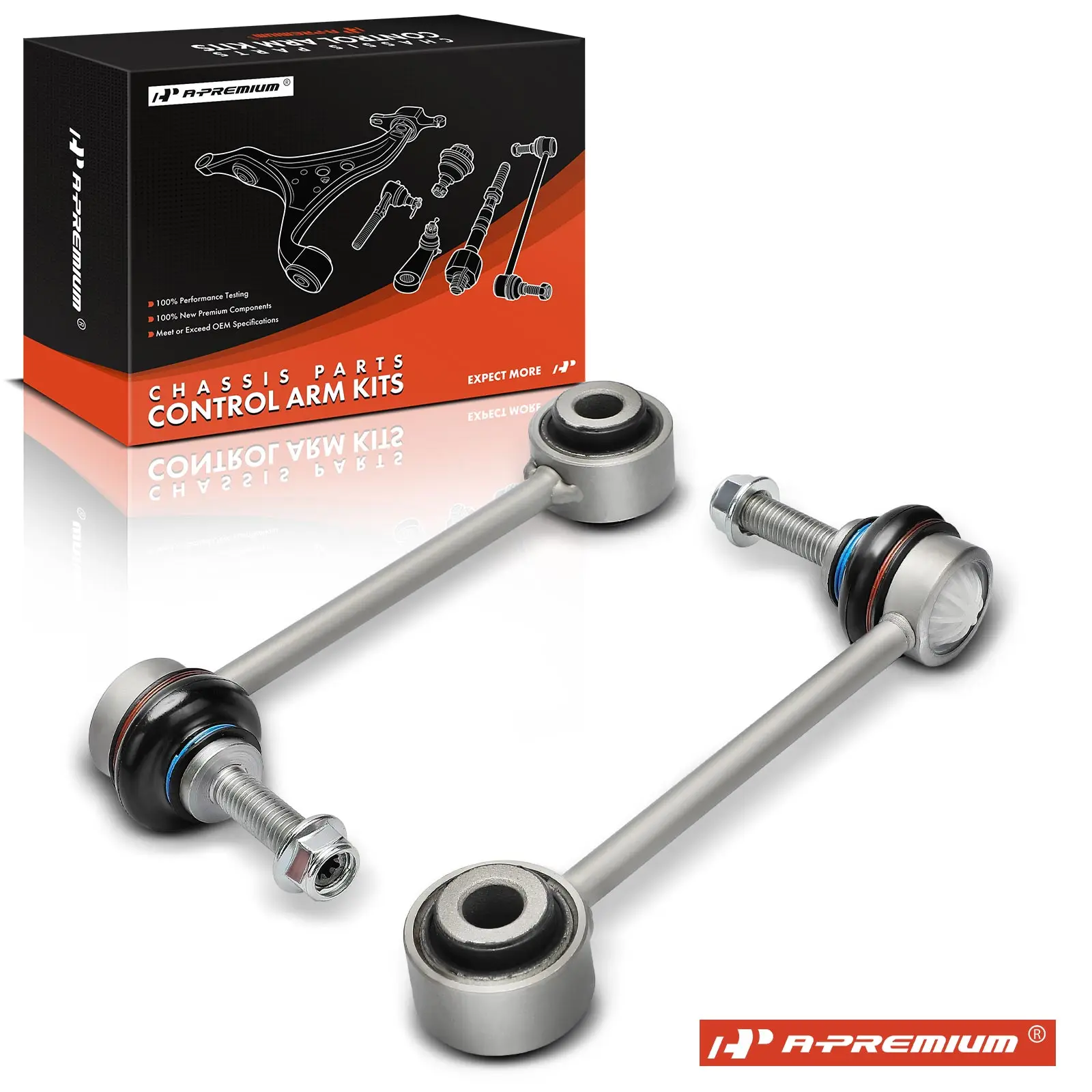 A-Premium 2x Rear Left & Right Sway Bar Link for Porsche Panamera 2017 208 2019 2020 2021 2022 2023 Taycan 2020 2021 2022 2023 2024