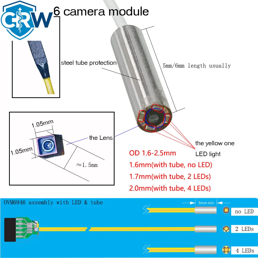 CRW Factory      in Staxmini    Full hd 400*400p     Wireless  Long Battery with Usb