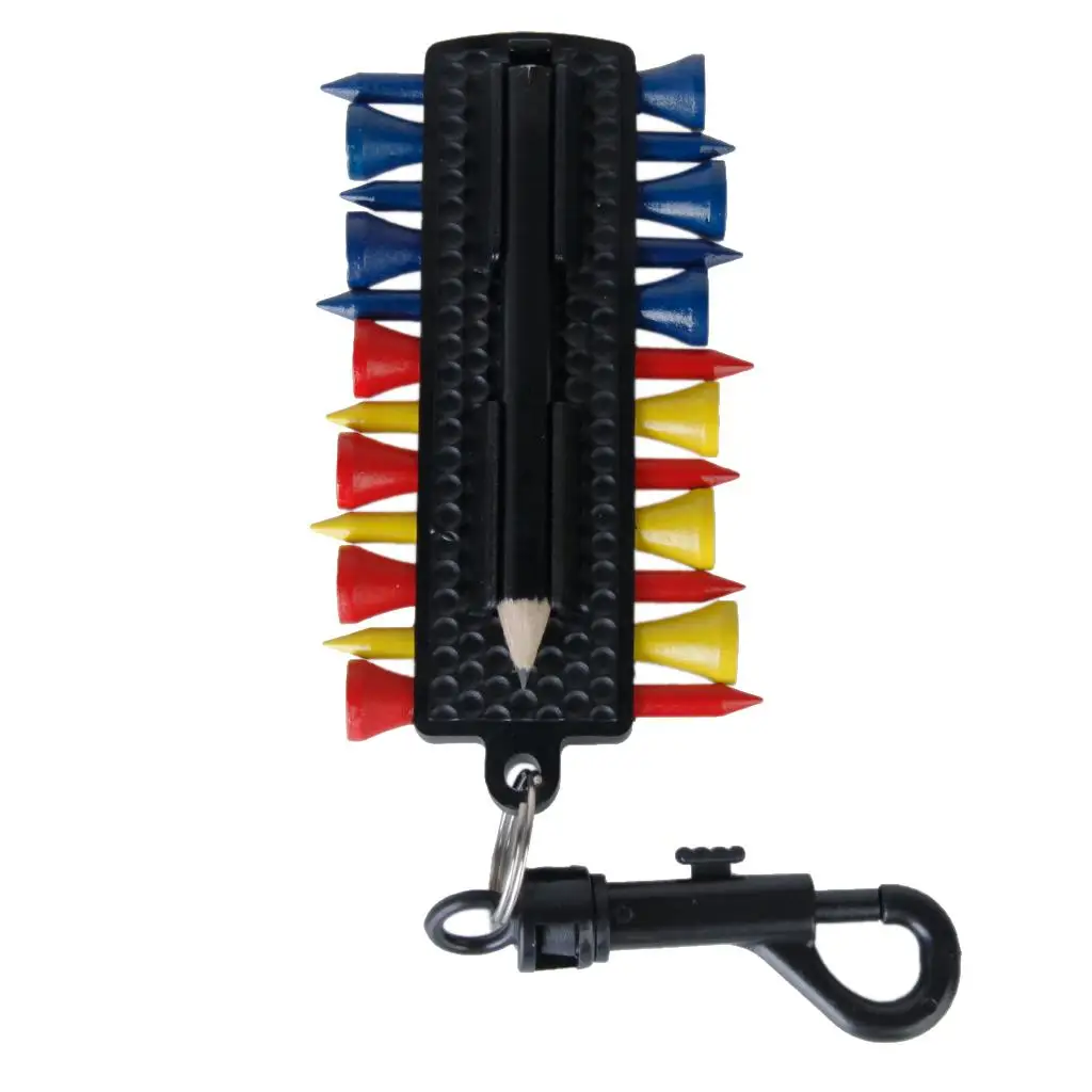 حامل منظم لحامل تي شيرت الجولف مع 12 قلم تحديد #4