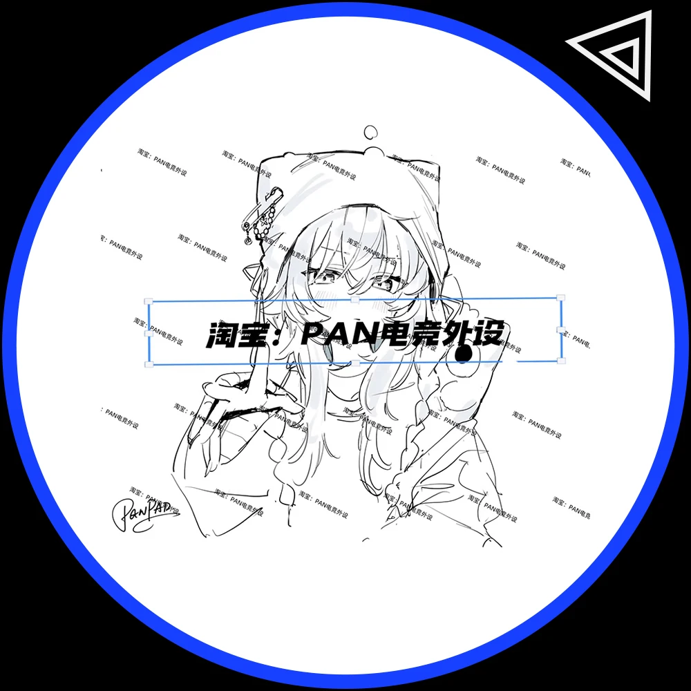 

Стеклянный коврик для мыши PAN Esports, гладкий и быстрый, с покрытием FPS, полное покрытие, грунтовка для TTK APEX CSGO, аксессуары для ПК, подарки