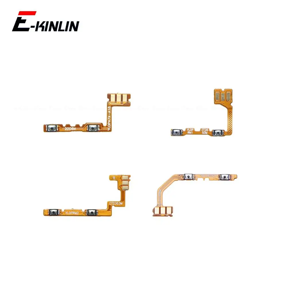 Switch Power ON OFF Key Mute Silent Volume Button Ribbon Flex Cable For OPPO Realme 1 2 3i 3 Pro Replacement Parts