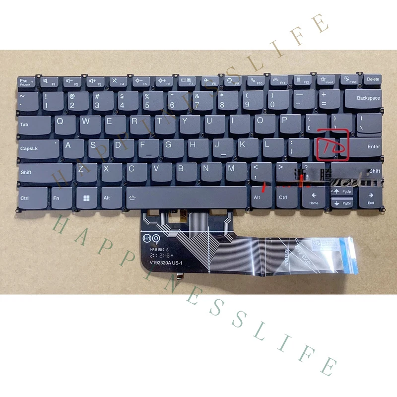 Teclado OM+ nuevo para Lenovo ThinkBook 14 G4+ ARA ThinkBook 14 G4+ IAP US con retroiluminación