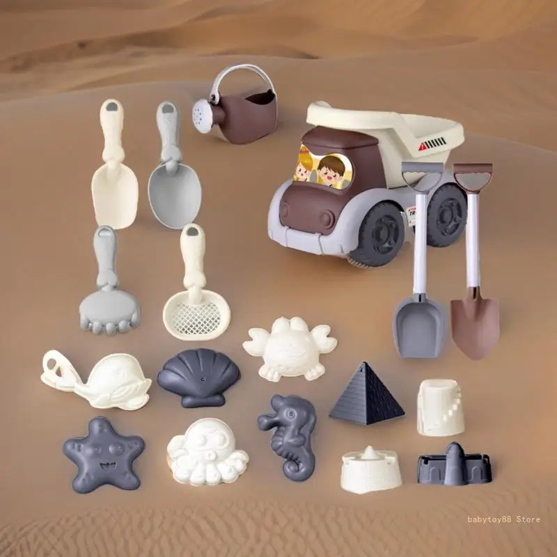 Y4UD – seau sable d'extérieur pour enfants, jouet plage, moule sable, jouet Sculpture sable pour tout-petits