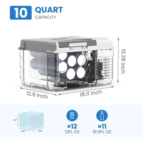 8 best sales camping fridge 12v - №8
