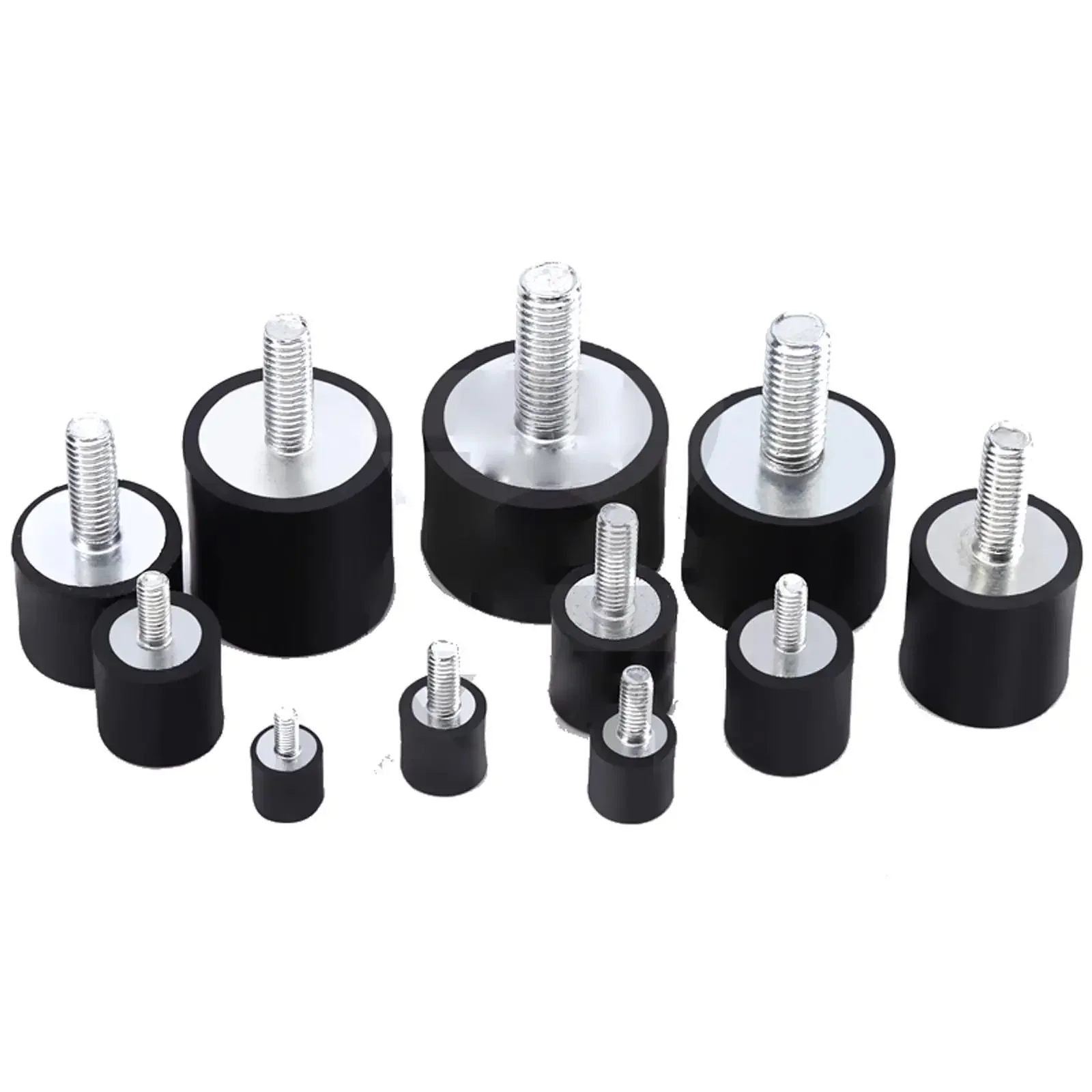 Single Male Thread  Outer Diameter 10/15/20/25/30 mm M4 M5 M6 M8 Rubber Shock Absorber Crash Pad Damper Sports Equipment