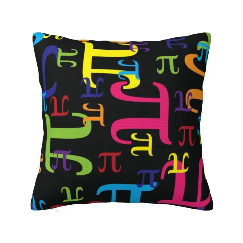 

Modern Pieces Of Pi Maths Science Cushion Cover for Sofa Velvet Geek Mathematics Throw Pillow Case