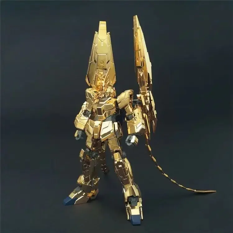 En stock Bandai GUNDAM RX-0 UNICORN GUNDAM 03 PHENEX (MODO UNICRN) (VER narrativo. ) (RUBIERTO DE ORO) EnsamblajeJuguetes modelo de acción anime