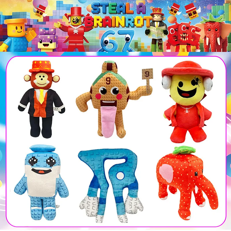 

Лидер продаж, Новое поступление, плюшевая игрушка «Крадающий бразруг» | Аниме периферийные устройства | Милая подушка и украшение для рабочего стола | Идеальный подарок для