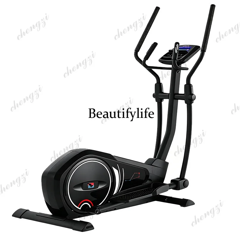 Household high-end silent elliptical walking machine compact fitness equipment