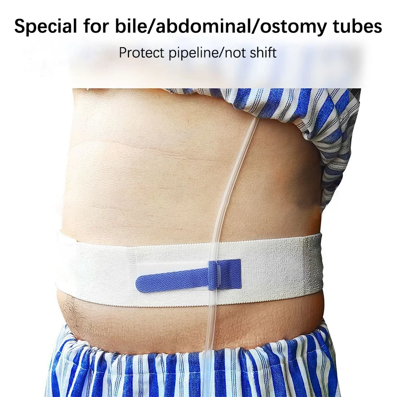 Dialysis Conduit Protection Belt Adjustable Breathable Abdominal Peritoneal Therapy Back Support