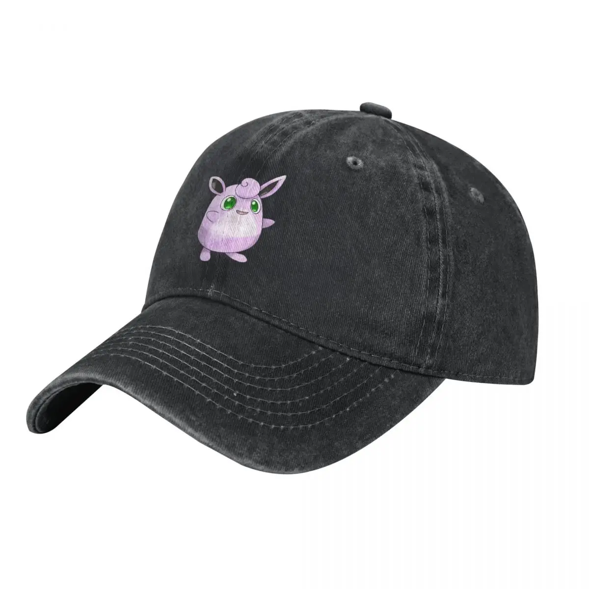 Pokemon Top-Rated Adult Denim Baseball Cap - Adjustable Fit for Everyday Wear