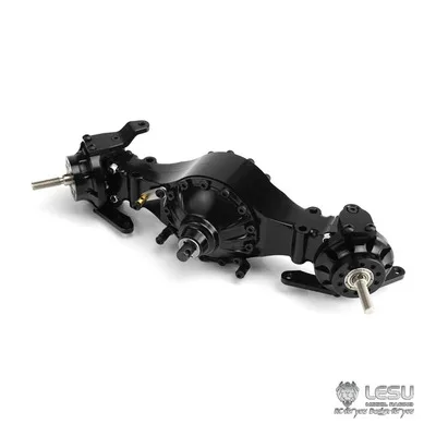 LESU 1/14 LKW Tamiya Traktorachse Q911 Serie Differentialsperre Schlammachsmodell Radium Geschwindigkeit Klassische Achse 6