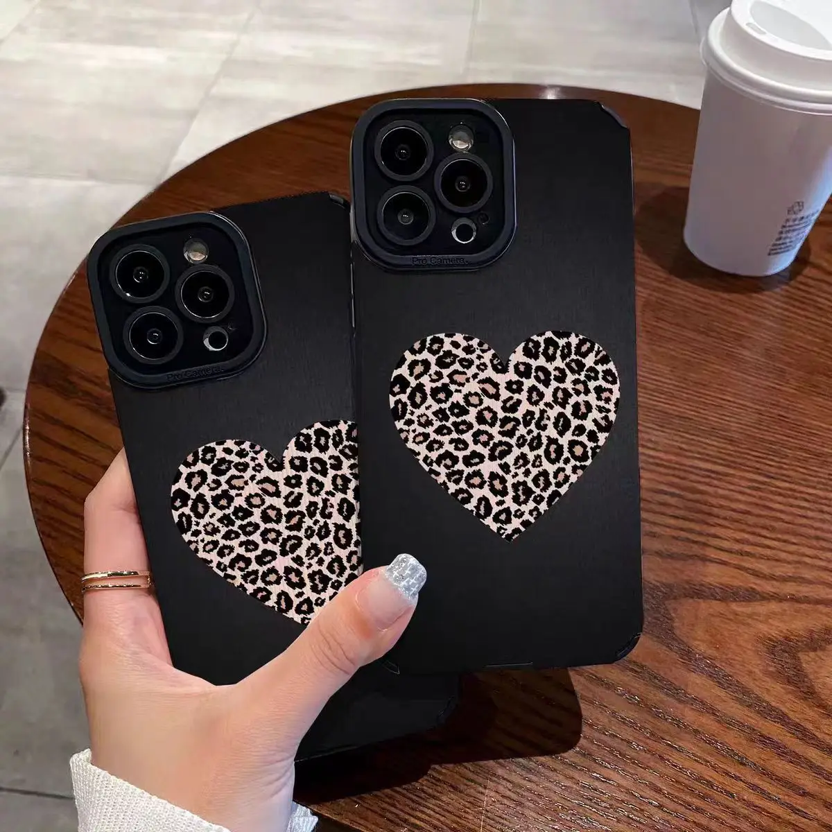 

Чехлы для телефонов Love Leopard Pattern для iPhone 13 12 MINI 11 14 15 16 Plus Pro Max XS Max XR, силиконовый чехол на заднюю панель, противоударный