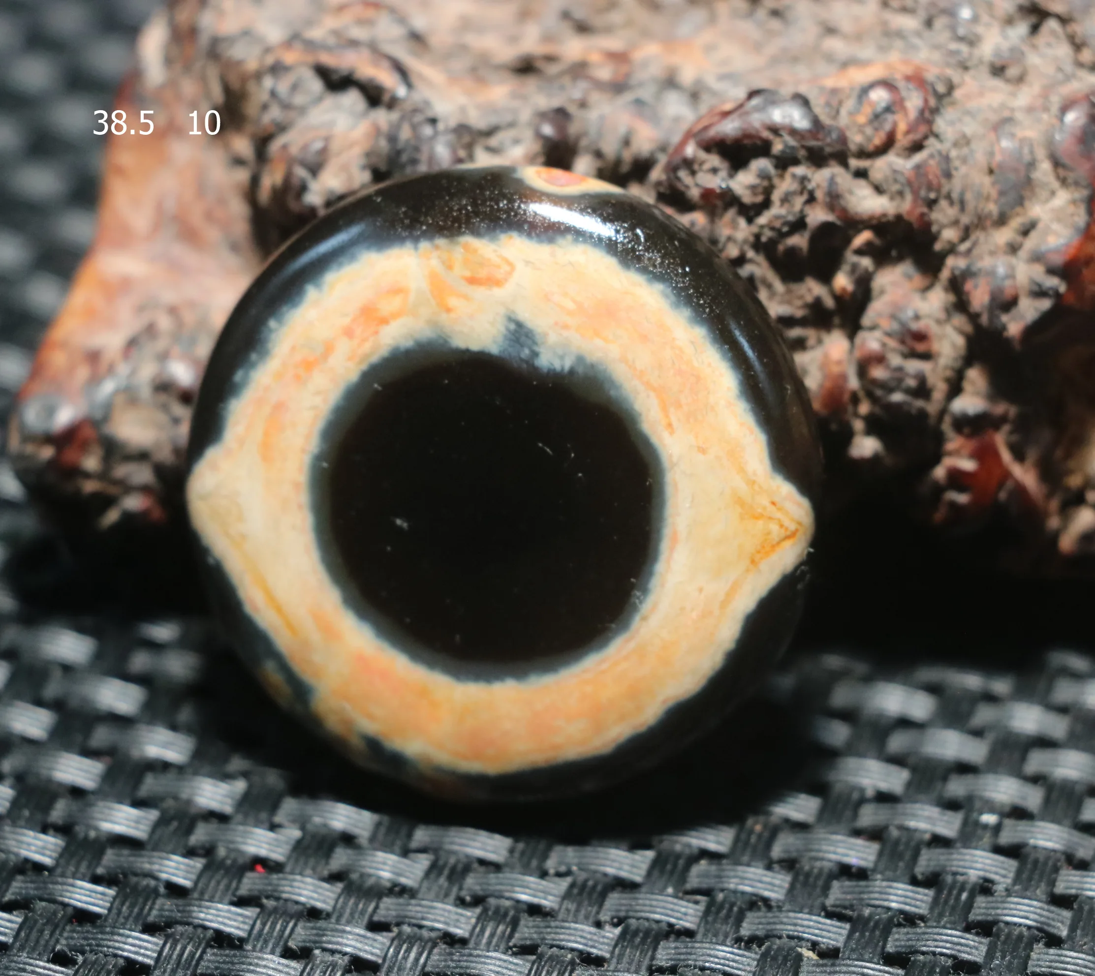 

DECHANPINJIUSHITE20 Ultra Magic Energy Tibetan Old Agate Buddha Eyed Wanzi Goat Eyed Etched dZi Bead Pendant Gem Amulet Jewelry